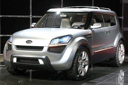 Kia soul concept 2008 Kia soul Genève