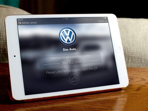 Volkswagen crée une application pour iPad