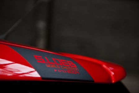Citroen DS3 racing Loeb Les belles couleurs avec un beau rouge