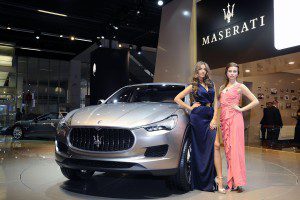Maserati Kubang présenté au salon de Francfort