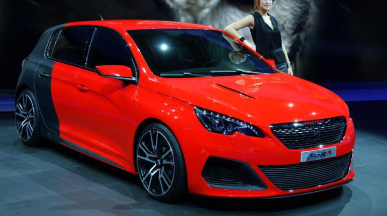 Peugeot 308 R au salon de Francfort
