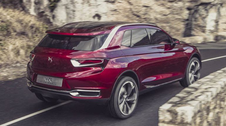 Nouveau Citroen DS SUV Wild Rubis