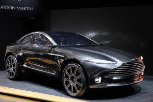 Aston Martin DBX concept car voiture et SUV électrique