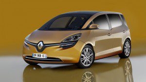 Illustration du Futur Renault Scenic 2016