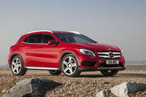 Mercedes GLA le petit SUV en Mars