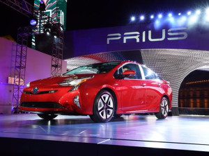 Nouvelle Toyota Prius 4 2016 au salon de Las Vegas