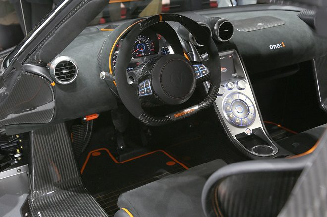 Intérieur Koenigsegg Agera One