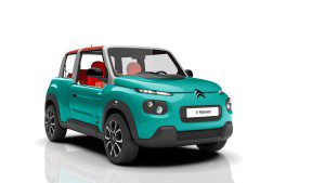 Citroen-Méhari électrique Turquoise