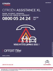 Citroen Assistance XL 7 ans Offerte