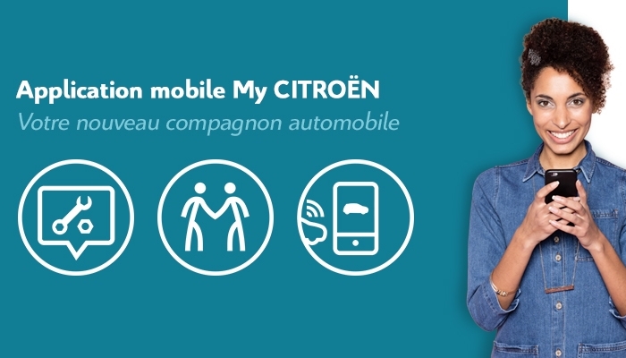 My Citroen aplication mobile pour l'entretien et la révision de votre Citroen