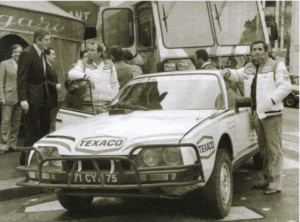 Citroen CX 2400 GTI sur le Paris Dakar 1981 avec Jacky Ickx et Claude Brasseur