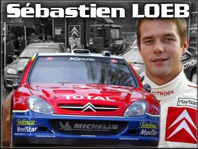 Sébastien Loeb 9 fois champion du Monde : ici en 2000