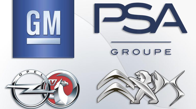 Logo PSA GM Opel Vauxhall Citroen DS