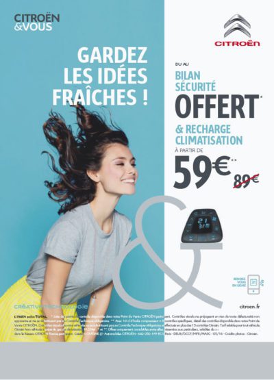 Promotion recharge de Clim