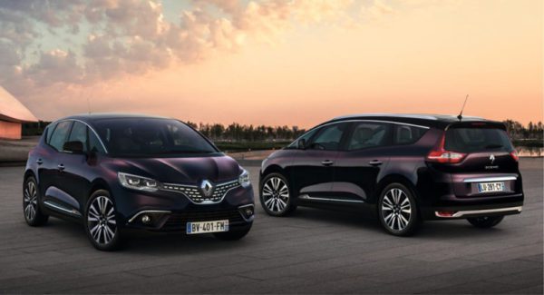 Nominés aux meilleurs Monospaces 2018 les Renault Scenic et Grand Scenic