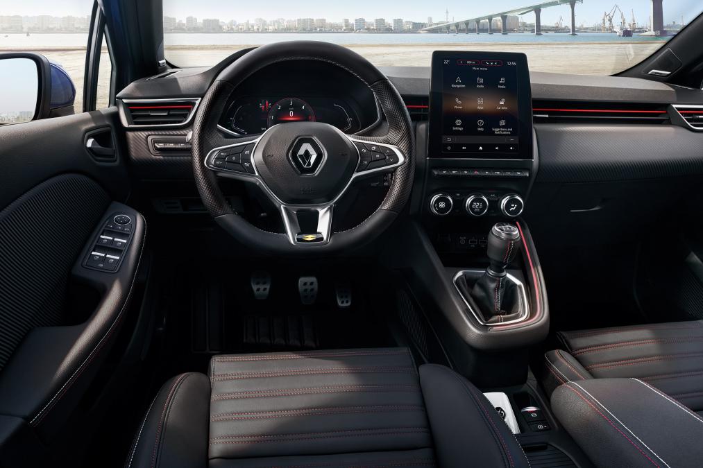 Renault Clio 5 vue intérieure