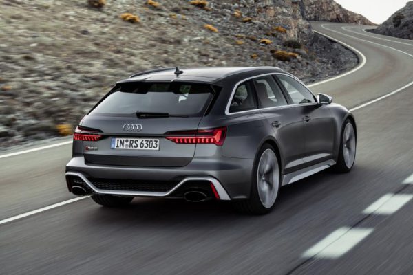 Audi RS 6 avant 2020 vue arrière