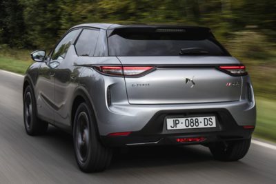 DS 3 Crossback E-Tense - vue arrière