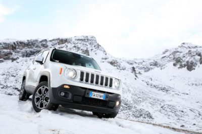 Jeep Renegade 2019 dans la neige