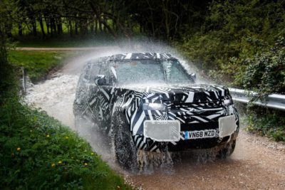 Essai Nouveau Land Rover Defender