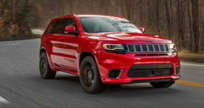 SUV les plus rapides au monde - Jeep Trackhawk