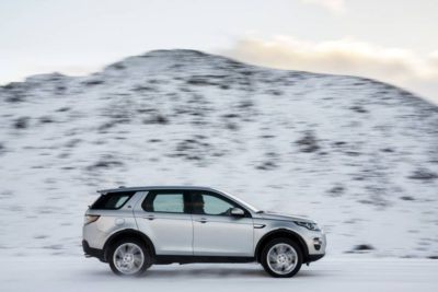 Utilisation du Land Rover Discovery Sport dans la neige