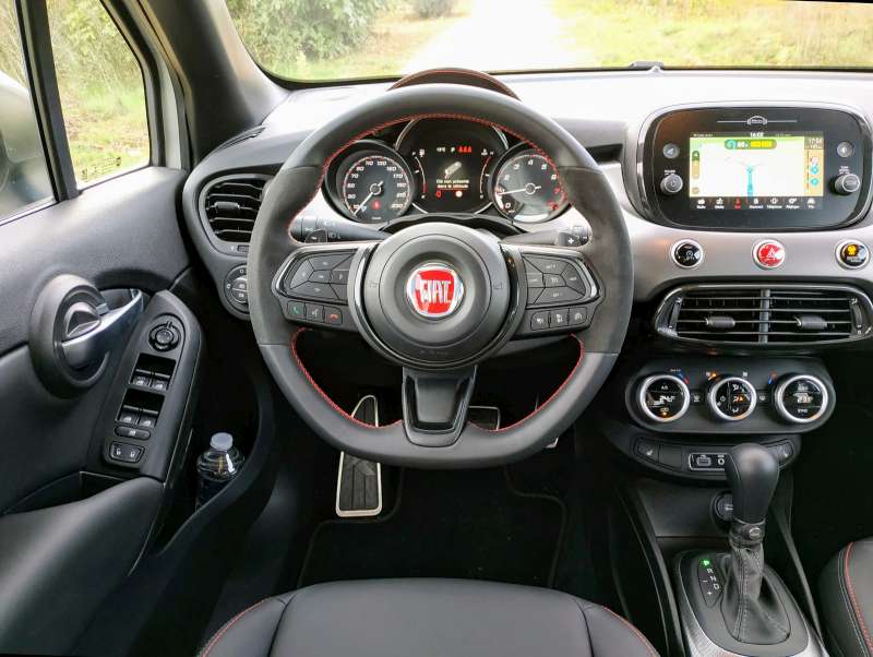 Fiat 500X - tableau de bord