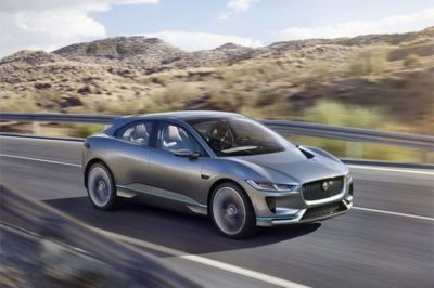 Jaguar I-Pace parmi les meilleur voiture électrique 2020
