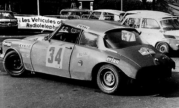 Bob Neyret et son proto Citroen DS 21 1969