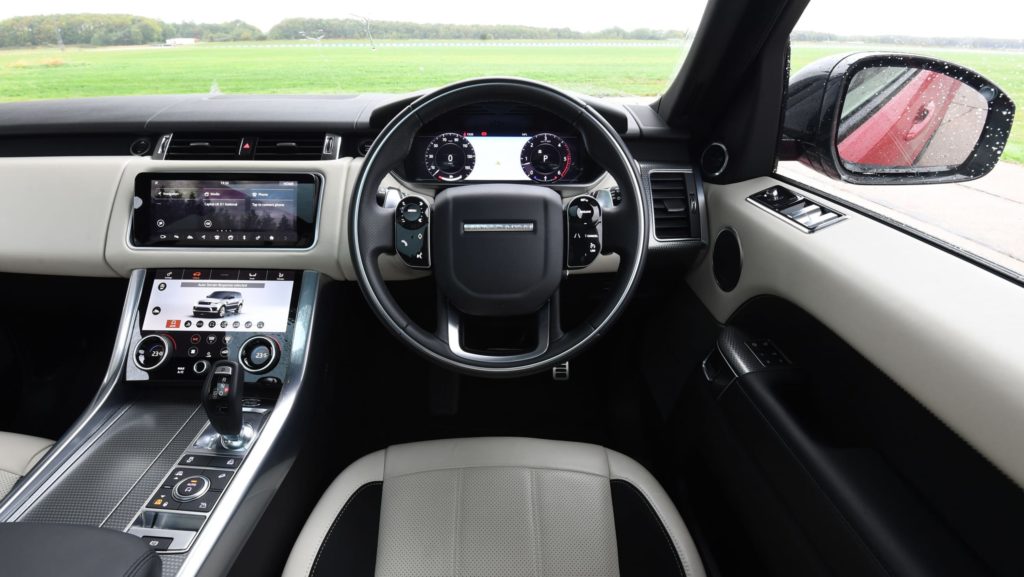 Intérieur du Range Rover Sport