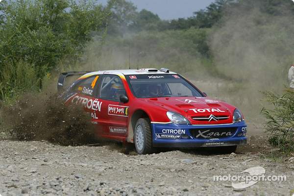 Carlos Sainz complète la dream team Citroen en 2003