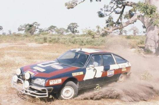 Rallye du Sénégal 1977 la CX fait son Show