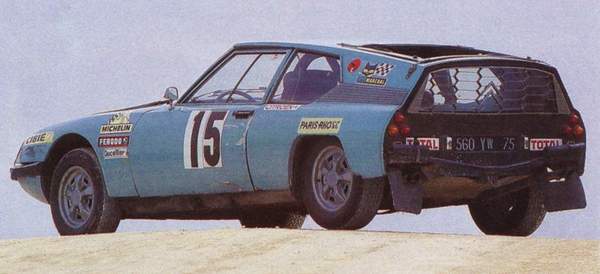 Citroën SM Proto rallye du Bandama 1973