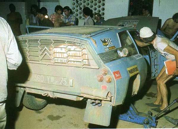 Citroën SM Proto rallye du Bandama 1973