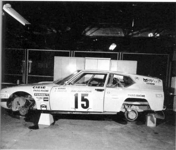 Citroën SM Proto rallye du Bandama 1973