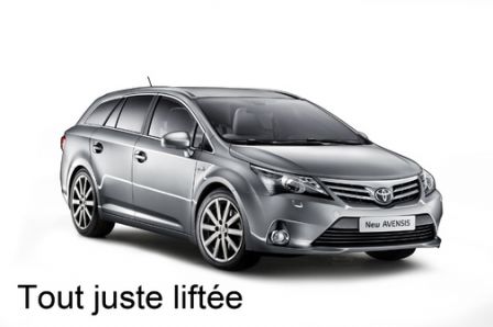 La Toyota Avensis SW 2012 restylée