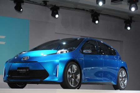 Le bébé Prius de toyota la C hybride