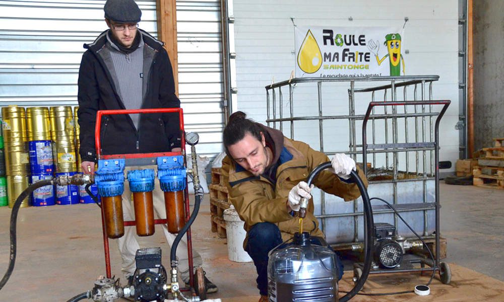 L'huile de friture remplace le gazole pour votre carburant