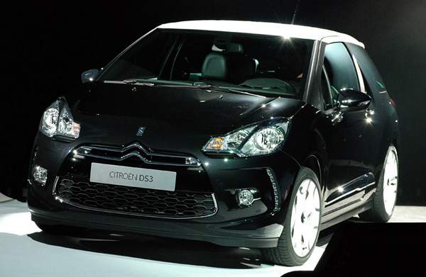 Les premières images de la Citroën DS3