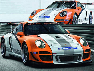 Porsche 911 GT3 R hybride