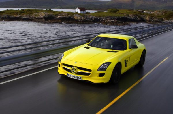 Mercedes-Benz SLS e-Cell supercar électrique