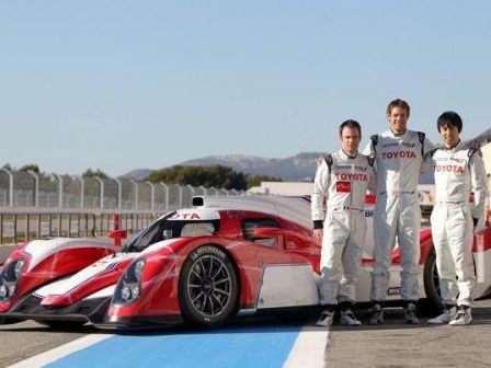 Endurance presentation de la Toyota LMP1 Hybride