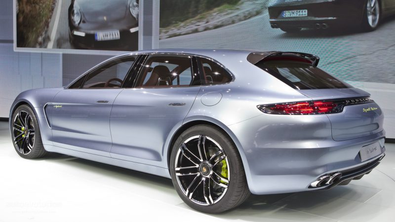 Porsche Panamera Shooting Break au salon de Paris 2012