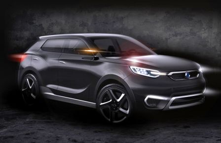 Le concept car Ssangyong SIV-1