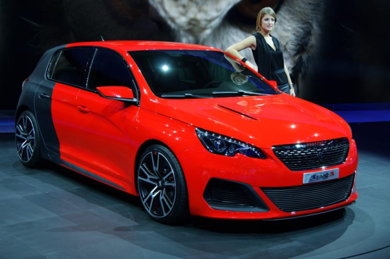 Peugeot 308 R au salon de Francfort