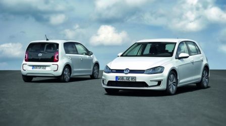 Volkswagen electrique e-Golf & e-up!