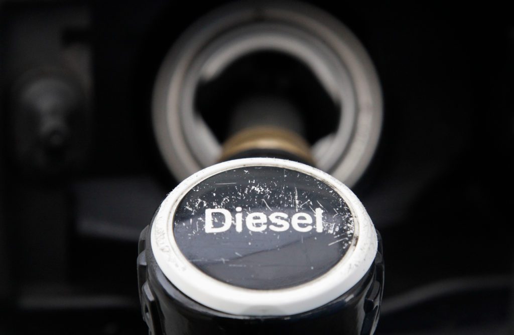 Les ventes de carburant diesel ont chuté en 2013