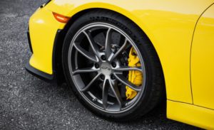 les freins de la Porsche Cayman GT4