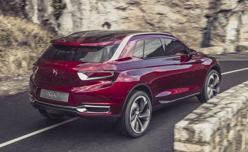 Nouveau Citroen DS SUV Wild Rubis