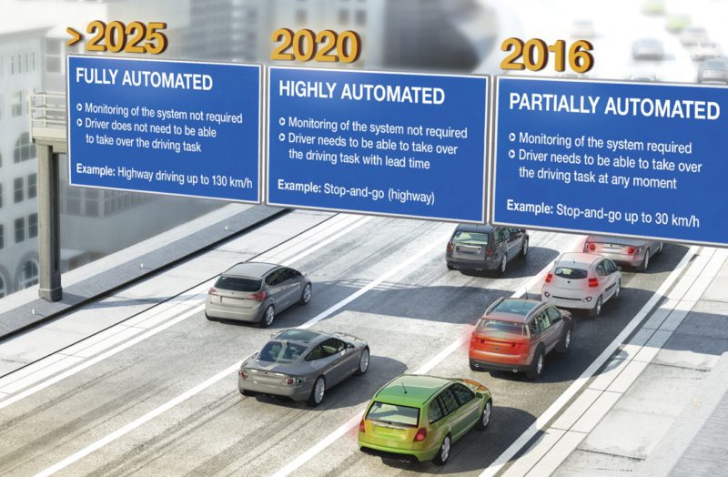 2016 L'année de la voiture autonome